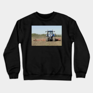 389 Horses Sowing Wheat Crewneck Sweatshirt